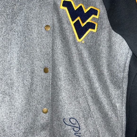 New Victoria’s Secret West Virginia Mountaineers WVU Varsity jacket size small - Picture 3 of 5